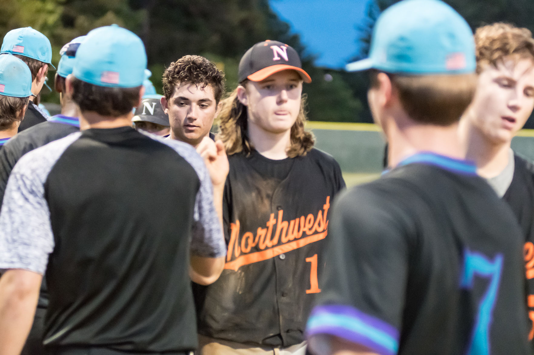 Friday night baseball action